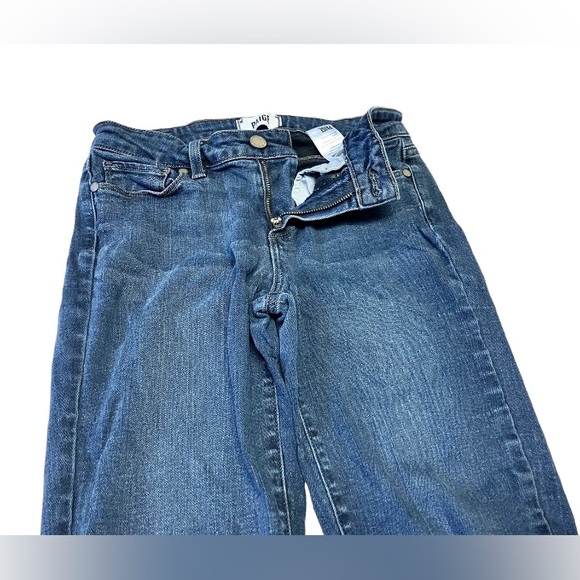 Paige Jeans Size 27 Skinny Leg Blue Denim Made In USA - Picture 2 of 5